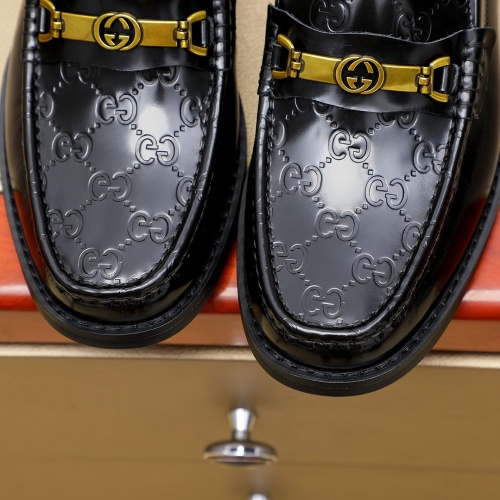 Replica Gucci Oxfords Shoes For Men #1243764 $85.00 USD for Wholesale