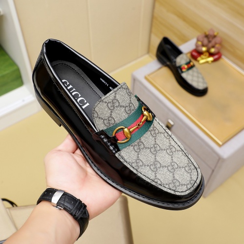 Replica Gucci Oxfords Shoes For Men #1243772 $85.00 USD for Wholesale