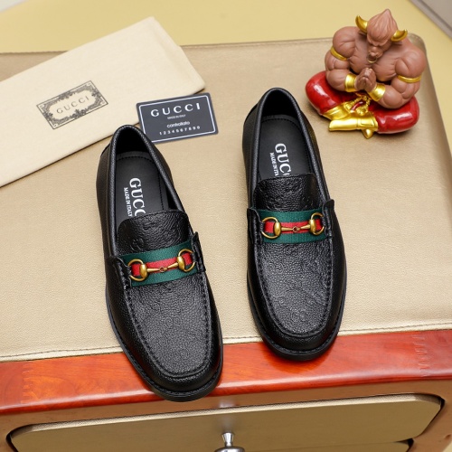 Wholesale Gucci Oxfords Shoes For Men #1243774 $85.00 USD, Wholesale Quality Replica Gucci Oxfords Shoes