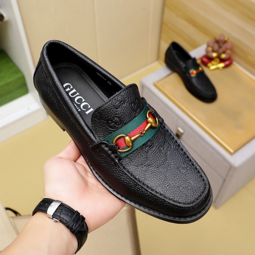 Replica Gucci Oxfords Shoes For Men #1243774 $85.00 USD for Wholesale