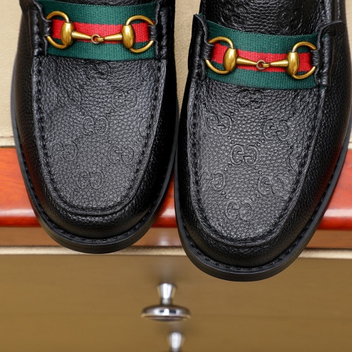 Replica Gucci Oxfords Shoes For Men #1243774 $85.00 USD for Wholesale