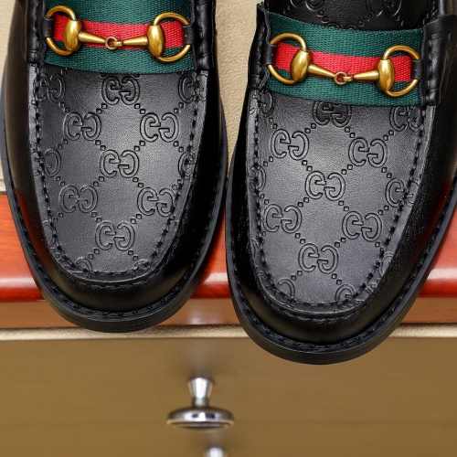 Replica Gucci Oxfords Shoes For Men #1243775 $85.00 USD for Wholesale