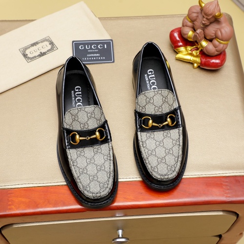 Wholesale Gucci Oxfords Shoes For Men #1243780 $85.00 USD, Wholesale Quality Replica Gucci Oxfords Shoes