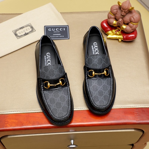 Wholesale Gucci Oxfords Shoes For Men #1243781 $85.00 USD, Wholesale Quality Replica Gucci Oxfords Shoes