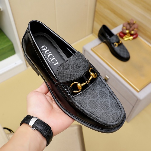 Replica Gucci Oxfords Shoes For Men #1243781 $85.00 USD for Wholesale