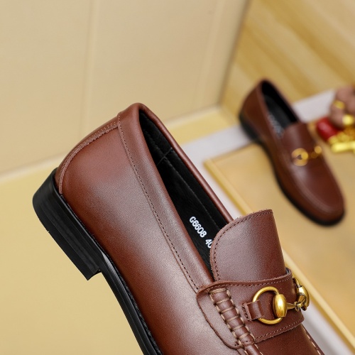 Replica Gucci Oxfords Shoes For Men #1243782 $85.00 USD for Wholesale