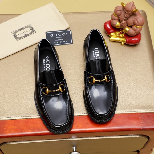 Wholesale Gucci Oxfords Shoes For Men #1243783 $85.00 USD, Wholesale Quality Replica Gucci Oxfords Shoes