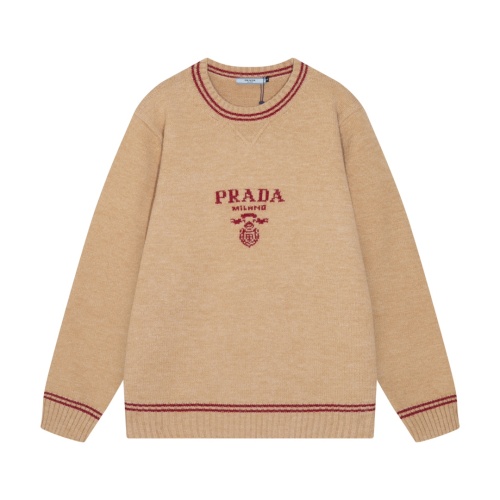 Wholesale Prada Sweater Long Sleeved For Unisex #1243790 $64.00 USD, Wholesale Quality Replica Prada Sweater