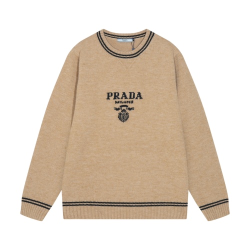 Wholesale Prada Sweater Long Sleeved For Unisex #1243791 $64.00 USD, Wholesale Quality Replica Prada Sweater