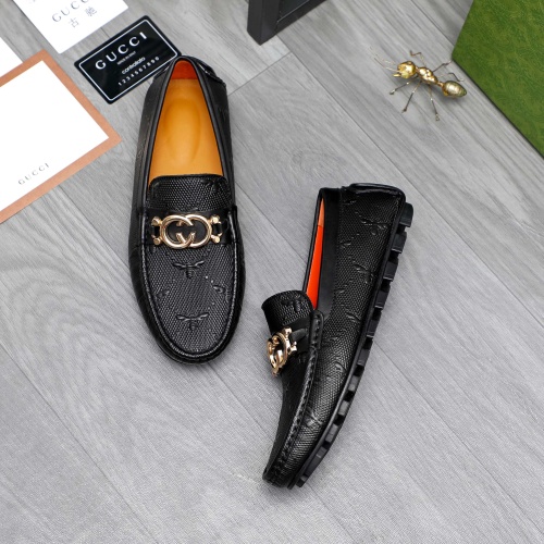 Replica Gucci Oxfords Shoes For Men #1243792 $68.00 USD for Wholesale