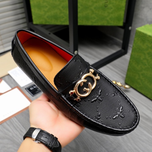 Replica Gucci Oxfords Shoes For Men #1243792 $68.00 USD for Wholesale