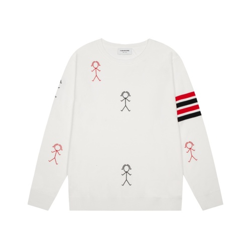 Wholesale Thom Browne TB Sweaters Long Sleeved For Unisex #1243796 $48.00 USD, Wholesale Quality Replica Thom Browne TB Sweaters