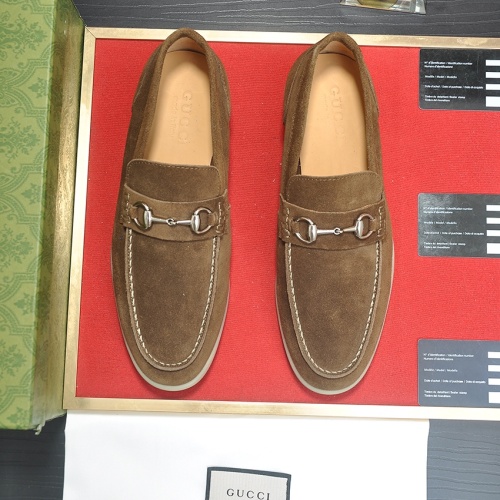 Replica Gucci Oxfords Shoes For Men #1243800 $96.00 USD for Wholesale