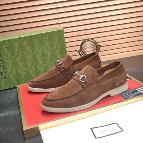 Wholesale Gucci Oxfords Shoes For Men #1243803 $96.00 USD, Wholesale Quality Replica Gucci Oxfords Shoes