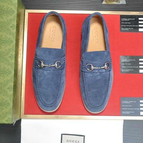 Replica Gucci Oxfords Shoes For Men #1243806 $96.00 USD for Wholesale