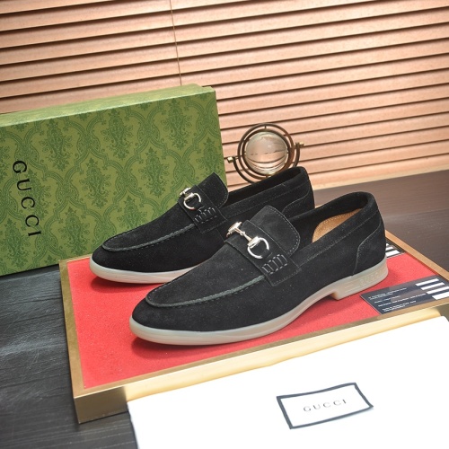 Wholesale Gucci Oxfords Shoes For Men #1243807 $96.00 USD, Wholesale Quality Replica Gucci Oxfords Shoes