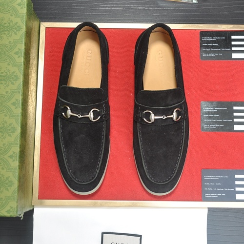 Replica Gucci Oxfords Shoes For Men #1243807 $96.00 USD for Wholesale