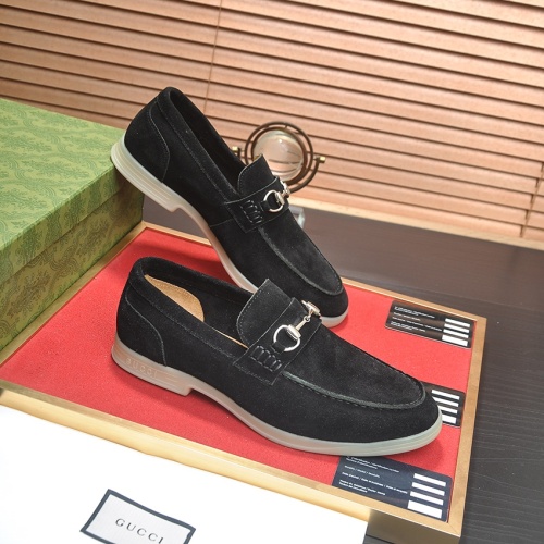 Replica Gucci Oxfords Shoes For Men #1243807 $96.00 USD for Wholesale