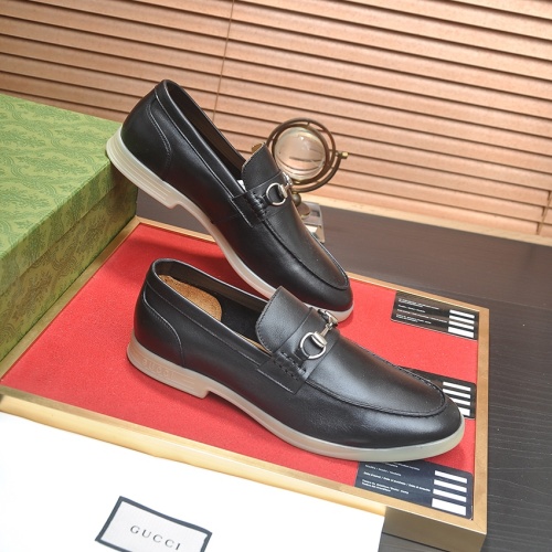 Replica Gucci Oxfords Shoes For Men #1243809 $96.00 USD for Wholesale