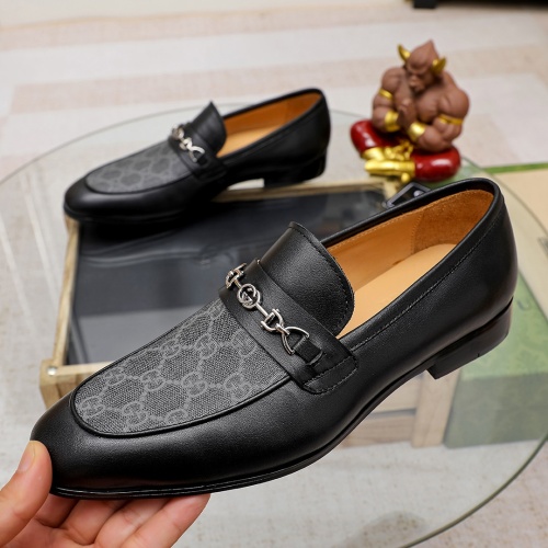 Wholesale Gucci Oxfords Shoes For Men #1243820 $80.00 USD, Wholesale Quality Replica Gucci Oxfords Shoes