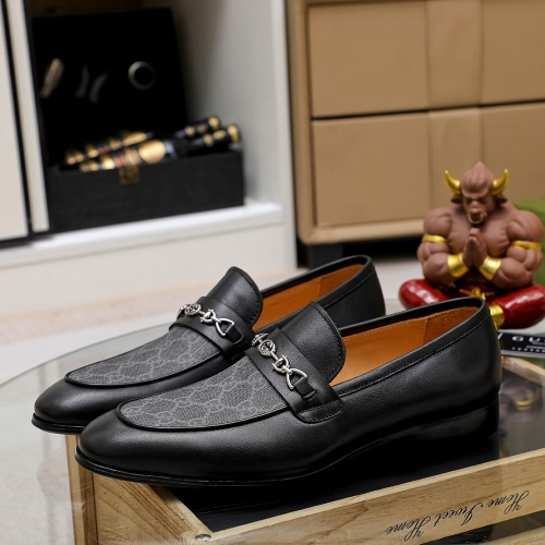 Replica Gucci Oxfords Shoes For Men #1243820 $80.00 USD for Wholesale