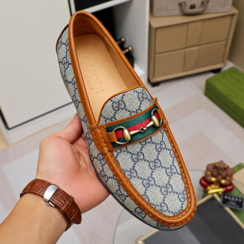 Replica Gucci Oxfords Shoes For Men #1243821 $80.00 USD for Wholesale