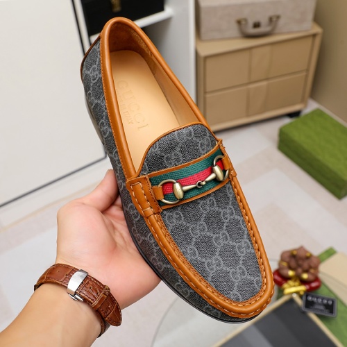 Replica Gucci Oxfords Shoes For Men #1243825 $80.00 USD for Wholesale