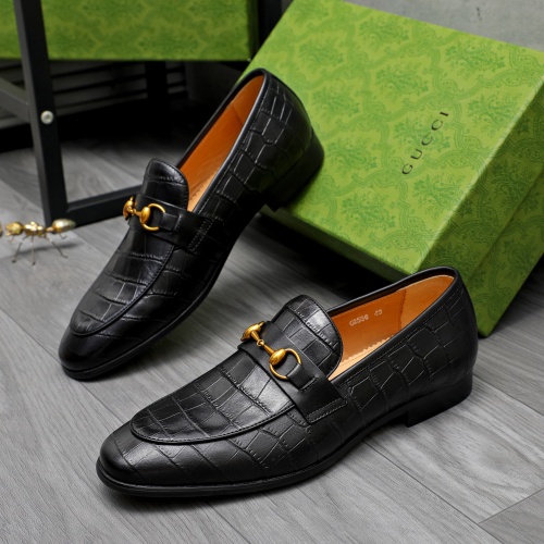 Wholesale Gucci Oxfords Shoes For Men #1243827 $68.00 USD, Wholesale Quality Replica Gucci Oxfords Shoes