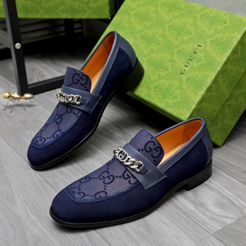 Wholesale Gucci Oxfords Shoes For Men #1243828 $82.00 USD, Wholesale Quality Replica Gucci Oxfords Shoes