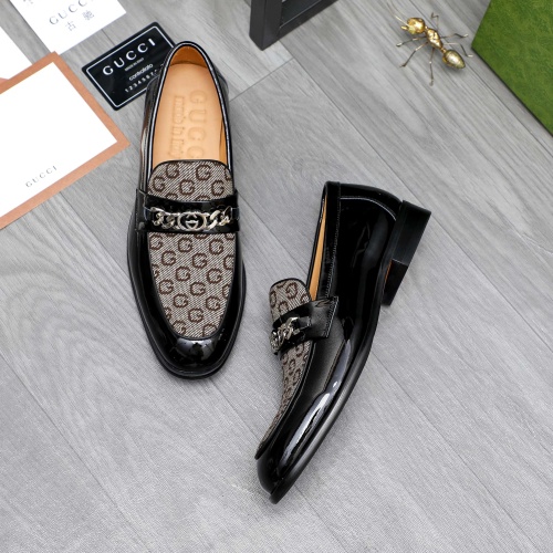 Replica Gucci Oxfords Shoes For Men #1243830 $82.00 USD for Wholesale