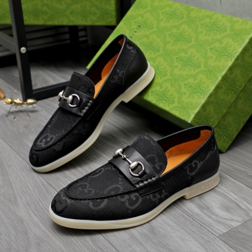 Wholesale Gucci Oxfords Shoes For Men #1243853 $115.00 USD, Wholesale Quality Replica Gucci Oxfords Shoes