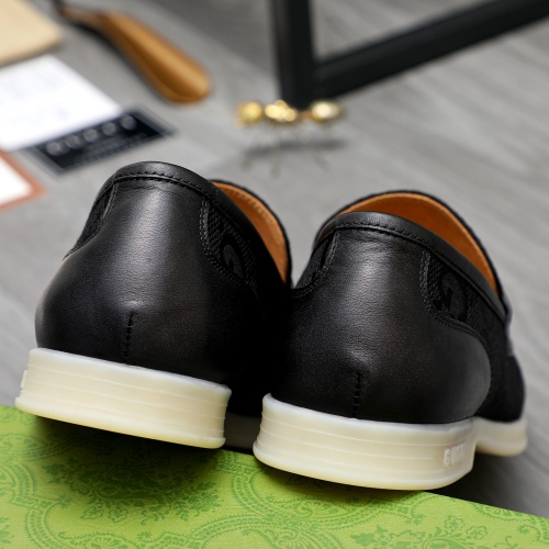 Replica Gucci Oxfords Shoes For Men #1243853 $115.00 USD for Wholesale