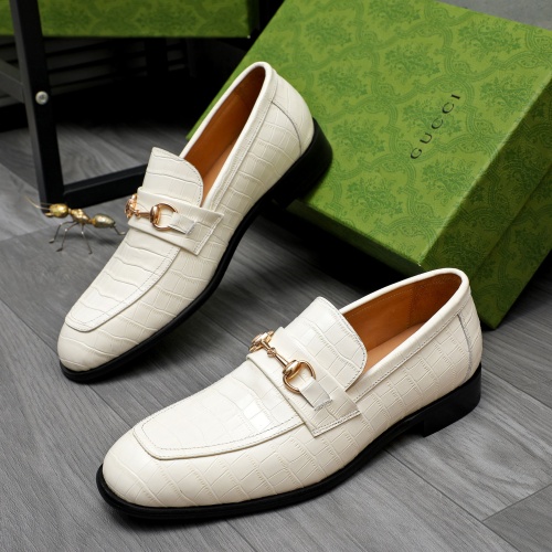 Wholesale Gucci Oxfords Shoes For Men #1243860 $82.00 USD, Wholesale Quality Replica Gucci Oxfords Shoes