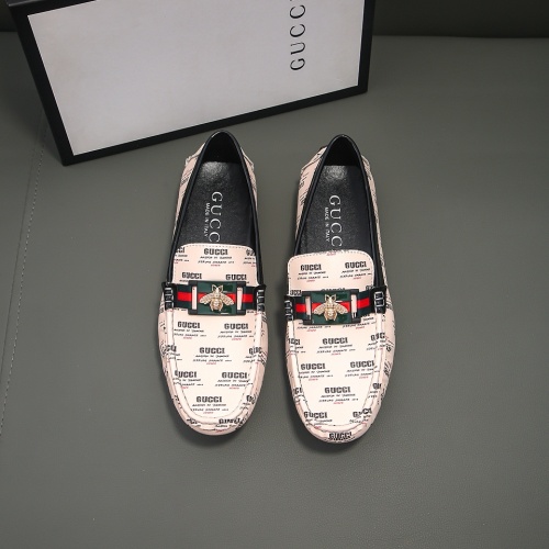 Replica Gucci Oxfords Shoes For Men #1243861 $68.00 USD for Wholesale