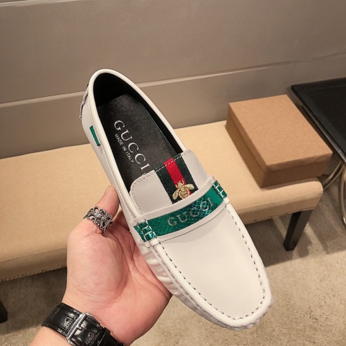 Replica Gucci Oxfords Shoes For Men #1243862 $72.00 USD for Wholesale