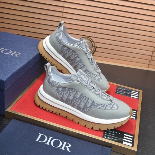 Replica Christian Dior Casual Shoes For Men #1243882 $88.00 USD for Wholesale