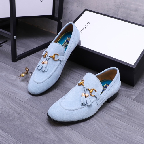 Wholesale Gucci Oxfords Shoes For Men #1243897 $88.00 USD, Wholesale Quality Replica Gucci Oxfords Shoes