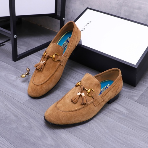 Wholesale Gucci Oxfords Shoes For Men #1243898 $88.00 USD, Wholesale Quality Replica Gucci Oxfords Shoes