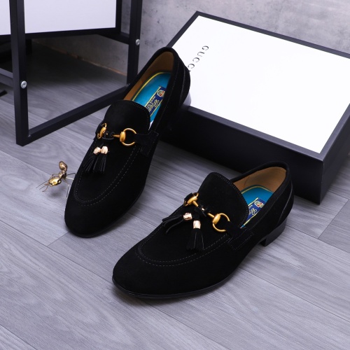 Wholesale Gucci Oxfords Shoes For Men #1243899 $88.00 USD, Wholesale Quality Replica Gucci Oxfords Shoes