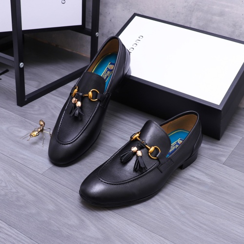 Wholesale Gucci Oxfords Shoes For Men #1243900 $88.00 USD, Wholesale Quality Replica Gucci Oxfords Shoes