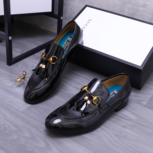 Wholesale Gucci Oxfords Shoes For Men #1243901 $88.00 USD, Wholesale Quality Replica Gucci Oxfords Shoes