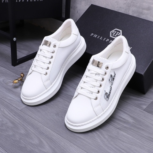 Replica Philipp Plein PP Casual Shoes For Men #1243958 $80.00 USD for Wholesale