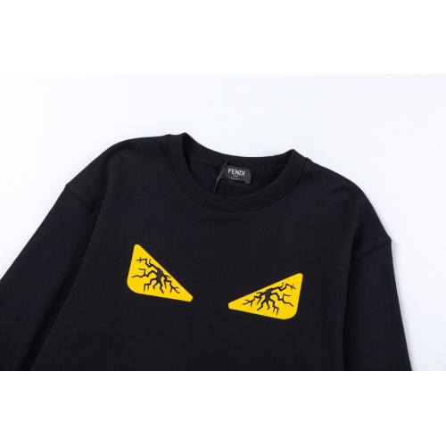 Replica Fendi Hoodies Long Sleeved For Unisex #1243970 $56.00 USD for Wholesale