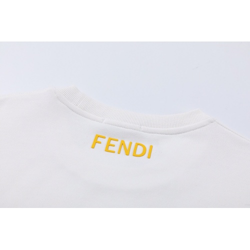 Replica Fendi Hoodies Long Sleeved For Unisex #1243971 $56.00 USD for Wholesale