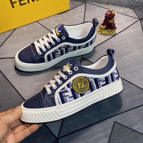 Wholesale Fendi Casual Shoes For Men #1244017 $76.00 USD, Wholesale Quality Replica Fendi Casual Shoes