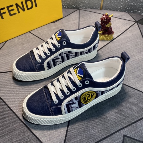 Replica Fendi Casual Shoes For Men #1244017 $76.00 USD for Wholesale