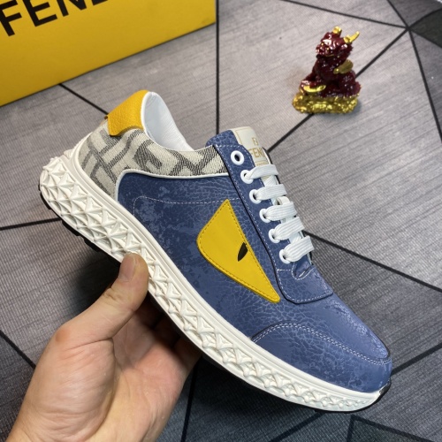 Replica Fendi Casual Shoes For Men #1244020 $76.00 USD for Wholesale