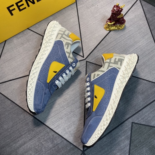 Replica Fendi Casual Shoes For Men #1244020 $76.00 USD for Wholesale