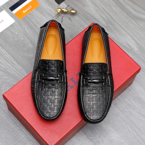 Wholesale Bally Leather Shoes For Men #1244040 $68.00 USD, Wholesale Quality Replica Bally Leather Shoes