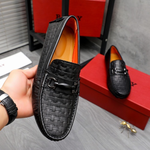 Replica Bally Leather Shoes For Men #1244040 $68.00 USD for Wholesale